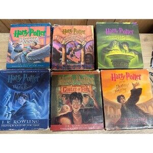 Harry Potter Collection CD Audio Books.  Includes Complete Sets of books 2 - 7